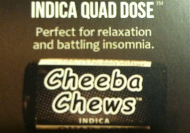 Cheeba Chews - Indica - Quad Dose