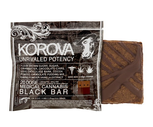 KOROVA BLACK BAR - 1,000MG THC