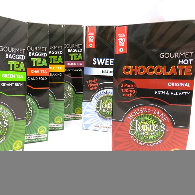 Jane's Brew- Tea, Cocoa, and Sweetener