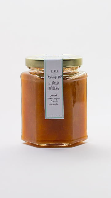Flour Child Edible Remedies Seasonal Peach Jam, Matsumoto Family Farms 'Spring Lady' Peaches