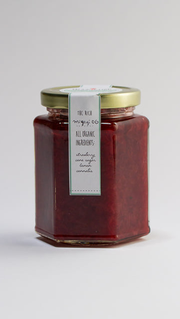 Flour Child Edible Remedies Seasonal Strawberry Jam, Dirty Girl Farms Strawberries