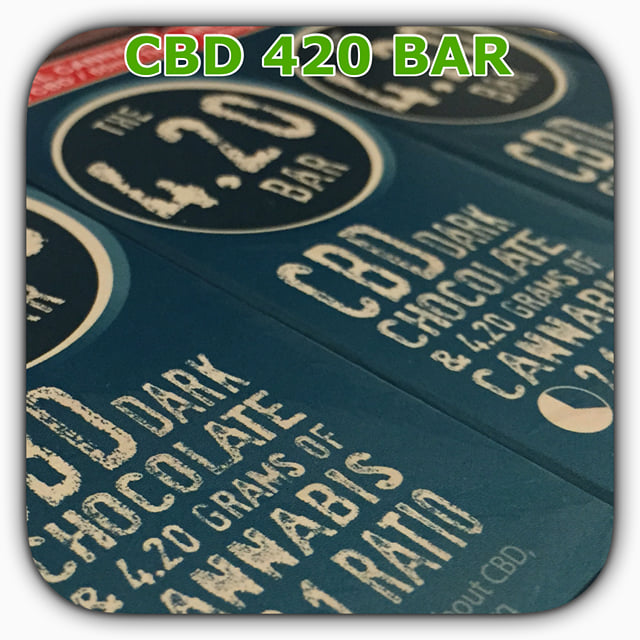 420 Bar CBD and Dark Chocolate