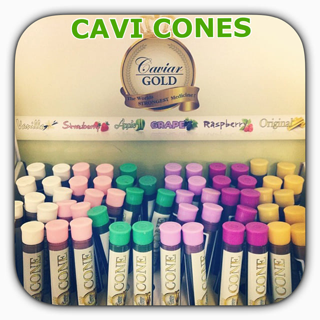 Rasberry Cavi Cone