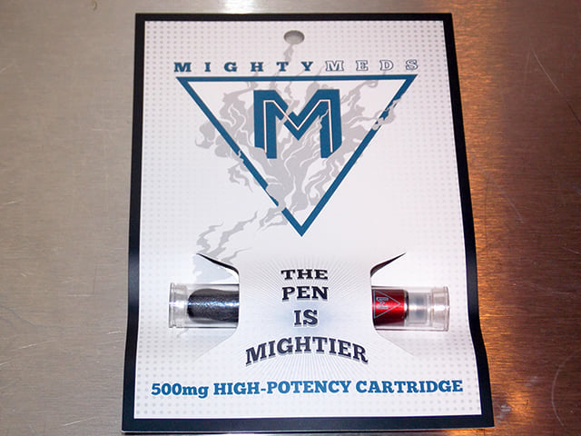 500 mg cartridge Indica and Sativa-