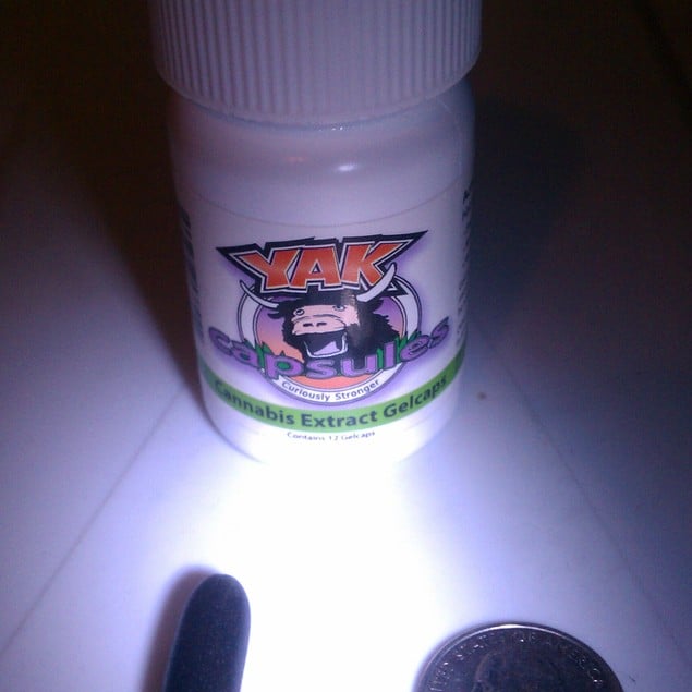 Cannabis Extract Capsules 12-pack