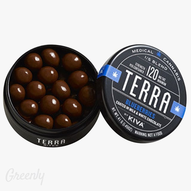 KIVA - Blueberries Bites-100mg