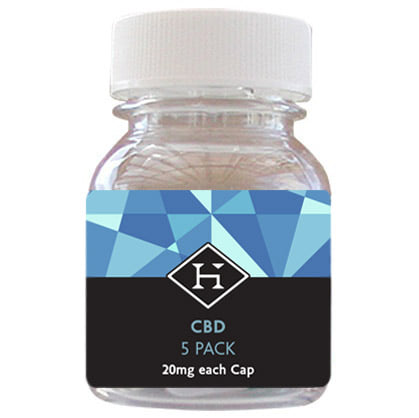 Hash Caps CBD (5 pack)
