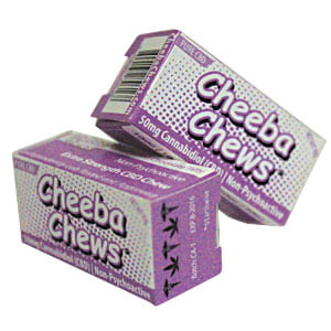 Cheeba Chew Pure CBD (Non-Psychoactive)