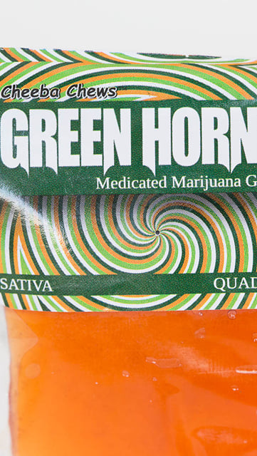 Green Hornet 4 dose Sativa Gummy Bear