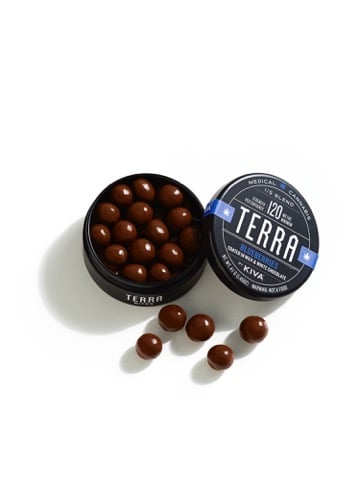 Kiva Confections - Blueberry Terra Bites(120mg)