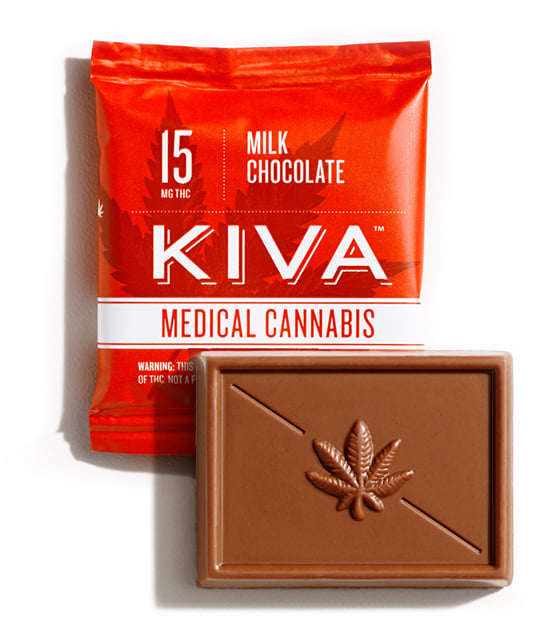 KIVA Minis - Milk Chocolate - 15mg THC
