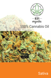 831 Organiks Premium CO2 Oil (500mg)