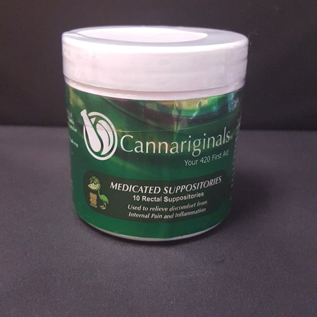 Emu 420 Essentials Medicated Suppositories 2.5mg THC 5mg CBD pack of 10