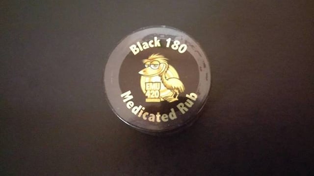 Emu 420 Essentials Black 180 Medicated Rub 180mg