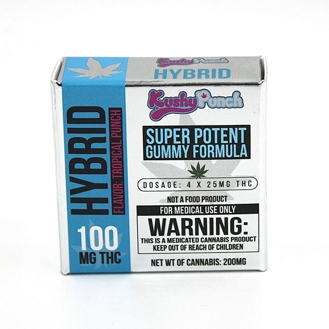 Kushy Punch - Gummy - Hybrid - 100mg