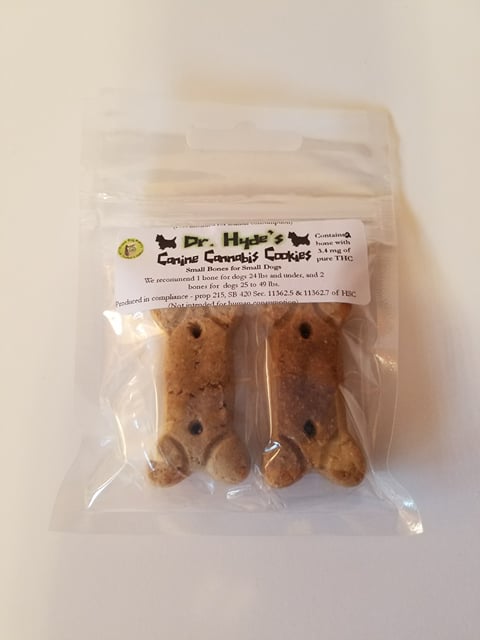 Dr. Hyde's Canine Cannabis Cookies (Small Dogs)