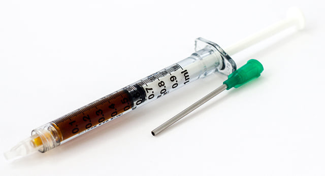 Pop Naturals - CO2 Oil Syringe Applicator - 1g - THC