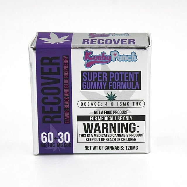 Kushy Punch - Gummy - Recover - 60mg/30mg THC/CBD