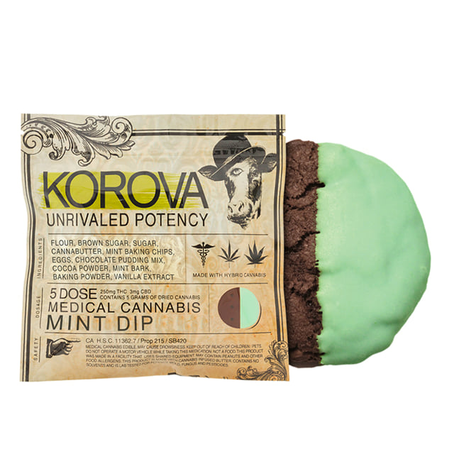 Korova - Mint Dip Cookie - 250mg - 5 dose