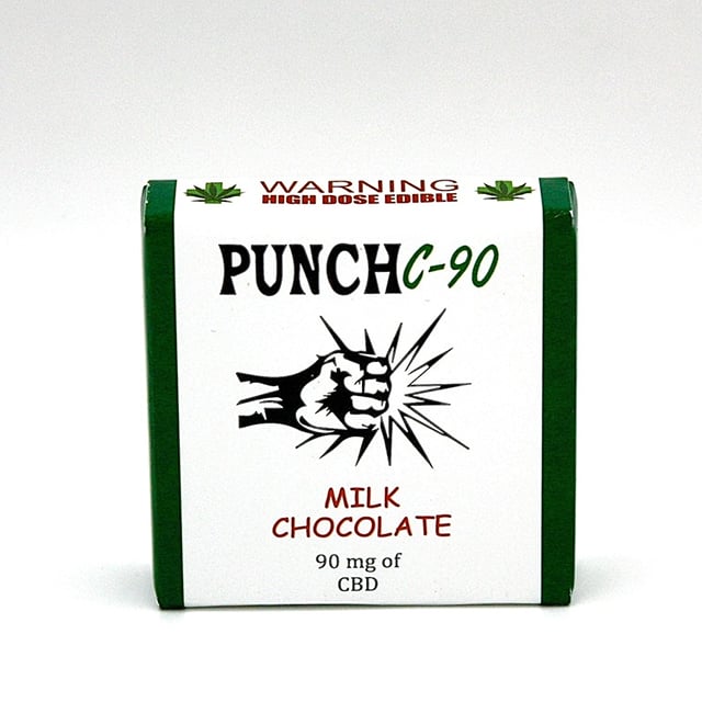 Punch Edibles - C-90 - Chocolate - 90mg CBD