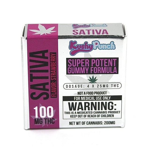Kushy Punch - Gummy - Sativa - 100mg