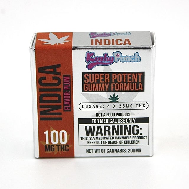 Kushy Punch - Gummy - Indica - 100mg