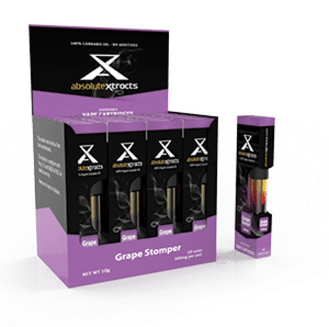 Absolute Xtracts Cartridge - .5g - Grape Stomper