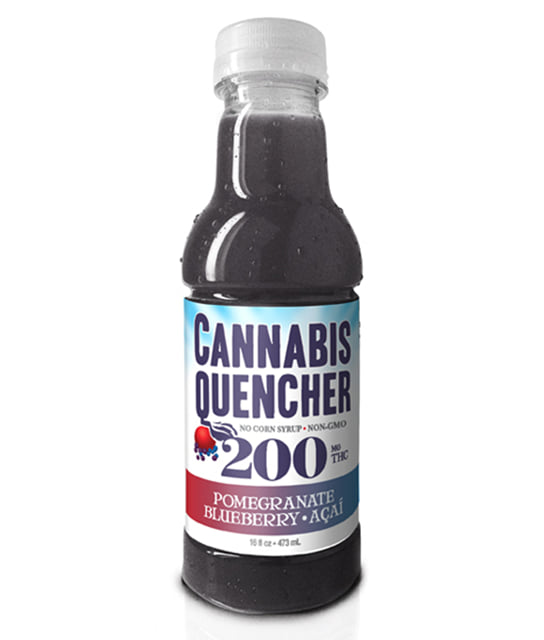 Venice Beach - Cannabis Quencher - 200mg - Pomegranate-Blueberry-Açaí