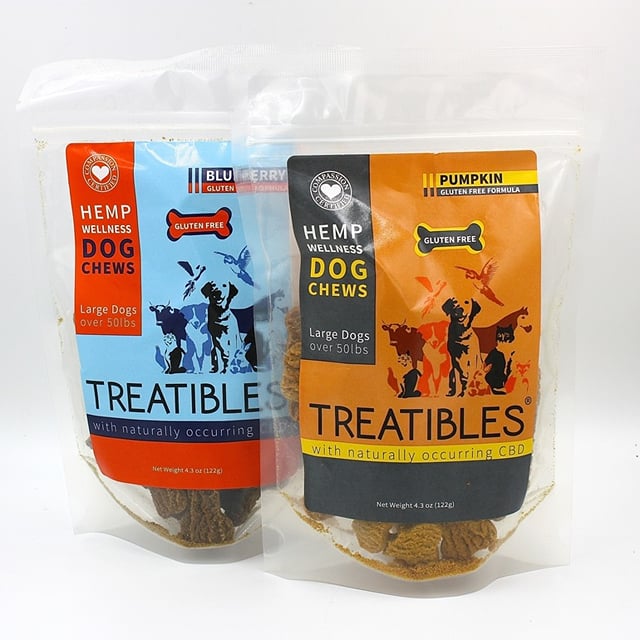 Treatibles Hemp Chews for Large Dogs