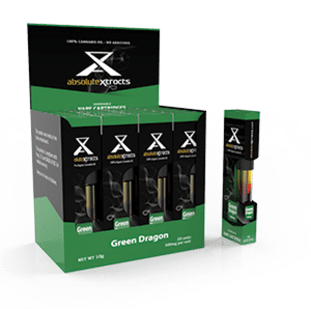 Absolute Xtracts Cartridge - .5g - Green Dragon