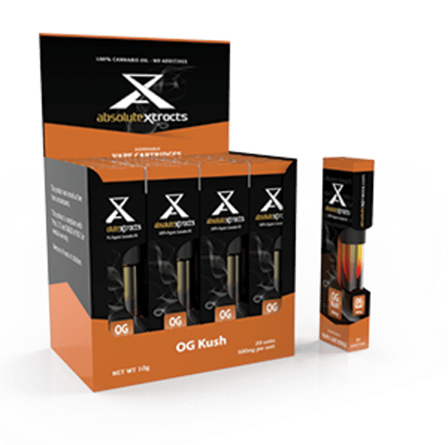 Absolute Xtracts Cartridge - .5g - OG Kush