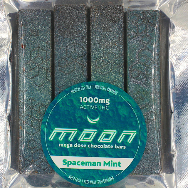 Moon Bar Spaceman Mint - 1000mg "Quad"