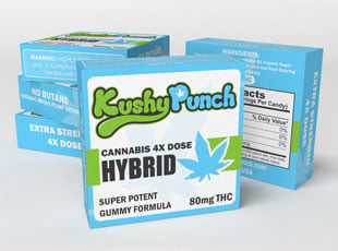 Kushy Punch Hybrid (100mg)