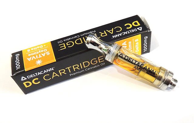 Delta Cann Shatter Cartridge - Sativa 1000mg - 76% THC -