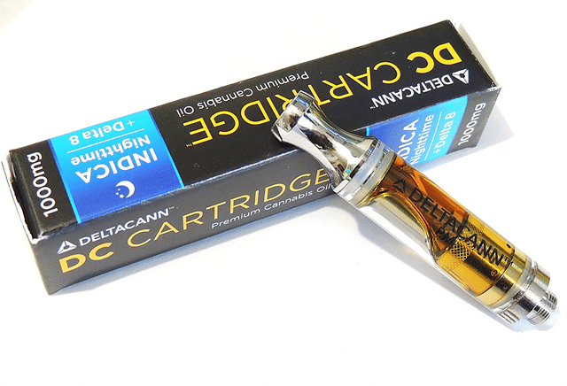 Delta Cann Shatter Cartridge - Indica 1000mg - 78% THC -