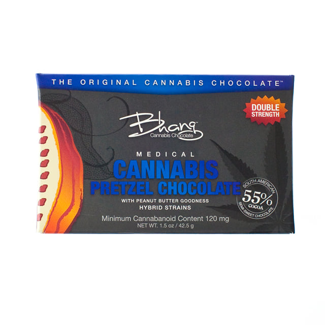 Bhang Bar Pretzel Chocolate Double Strength