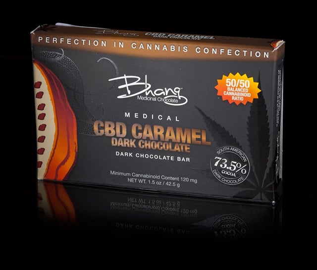 Bhang Bar CBD Caramel Dark Chocolate