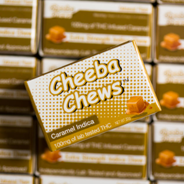Cheeba Chews Caramel Indica