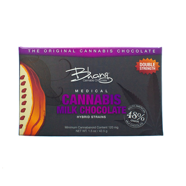 Bhang Bar Milk Chocolate Double Strength