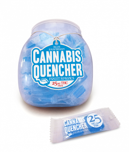 Raspberry Hard Candy (25mg)