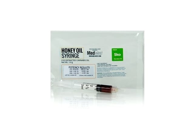 Med-West Honey Oil Syringe Hybrid OG Kush