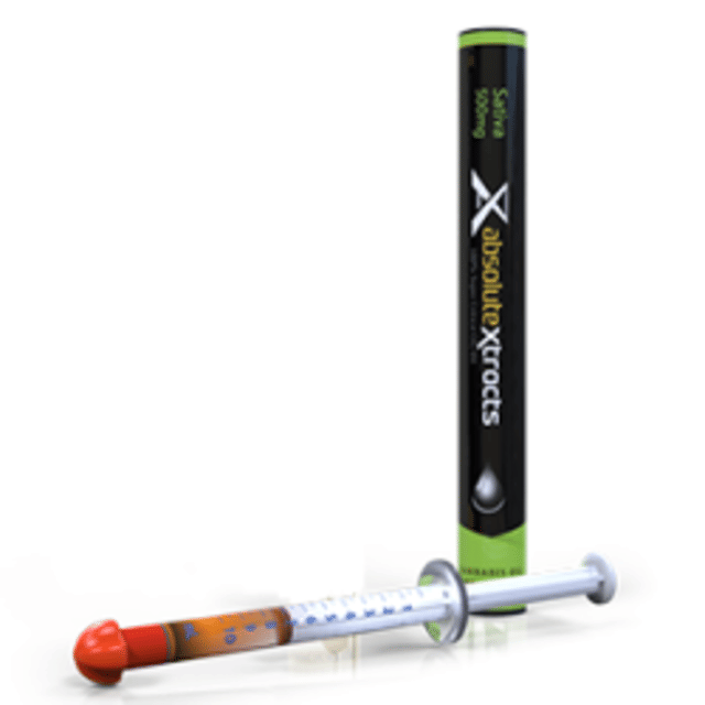 Absolute Xtracts Sativa 500mg Syringe