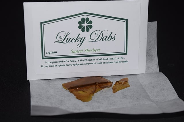 Lucky Dabs Sunset Sherbert Shatter