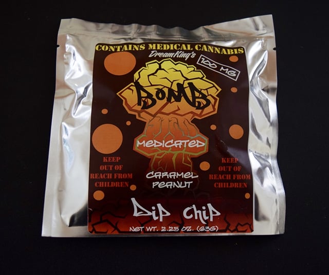 Dream Kings BOMB Caramel Peanut dipped Potato Chips