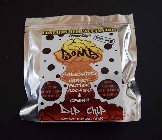 Dream Kings BOMB Peanut Butter Cookies and Cream Dip Potato Chips