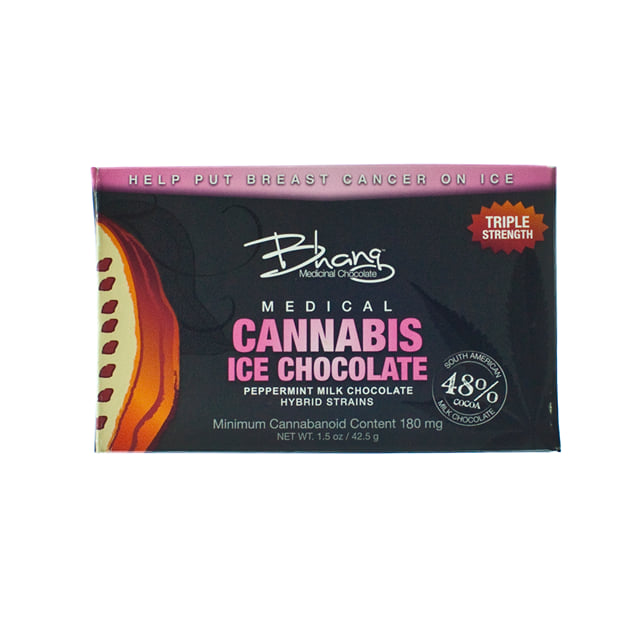 Bhang Bar Ice Chocolate Peppermint Triple Strength