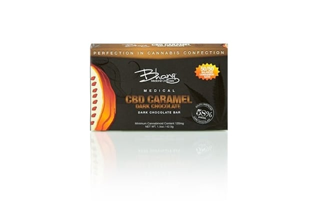Bhang CBD Caramel and Dark Chocolate Bar