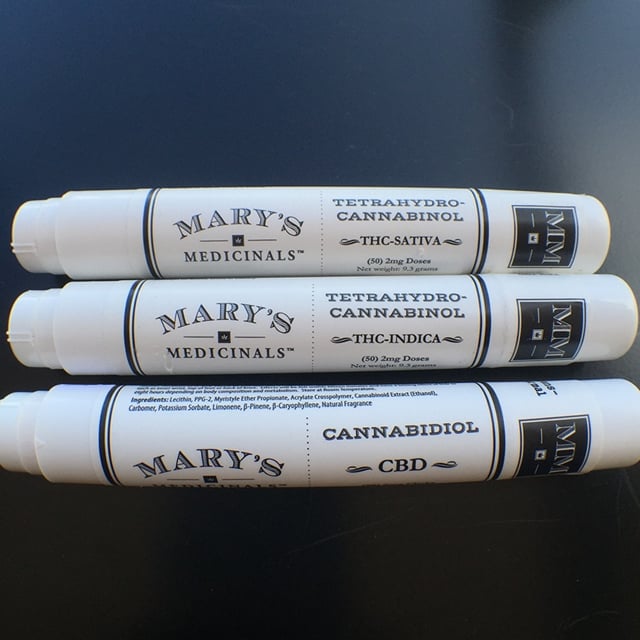 Mary's - Medicinal Gel Pen (CBD) (50) 2mg Doses