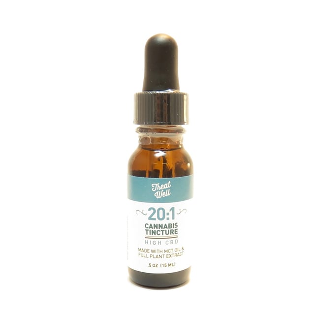 TreatWell - High CBD Tincture-20:1