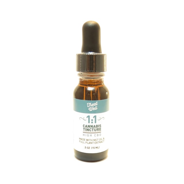 TreatWell - High CBD Tincture - 1:1